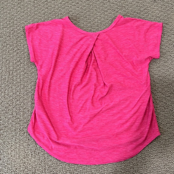 Tuff Athletics GIRL pink active wear t-shirt - Picture 4 of 7
